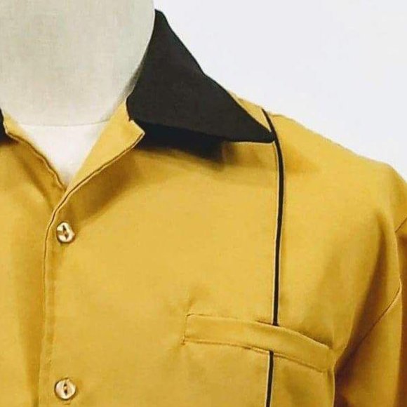 Steady Shuckster Men's Bowler in Mustard - Picture 4 of 4